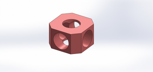 solidworks中的万向节缩略图